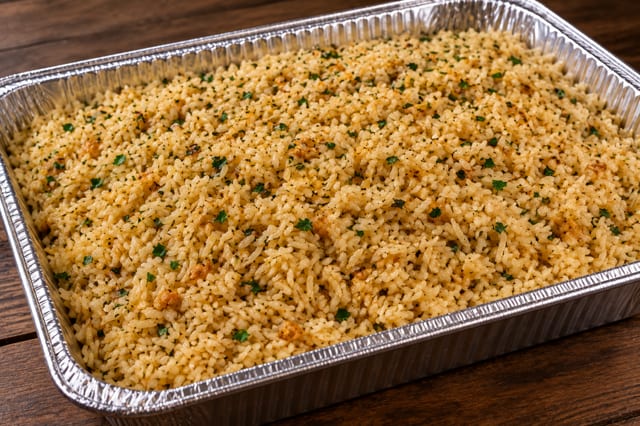 Garlic Rice - Catering.