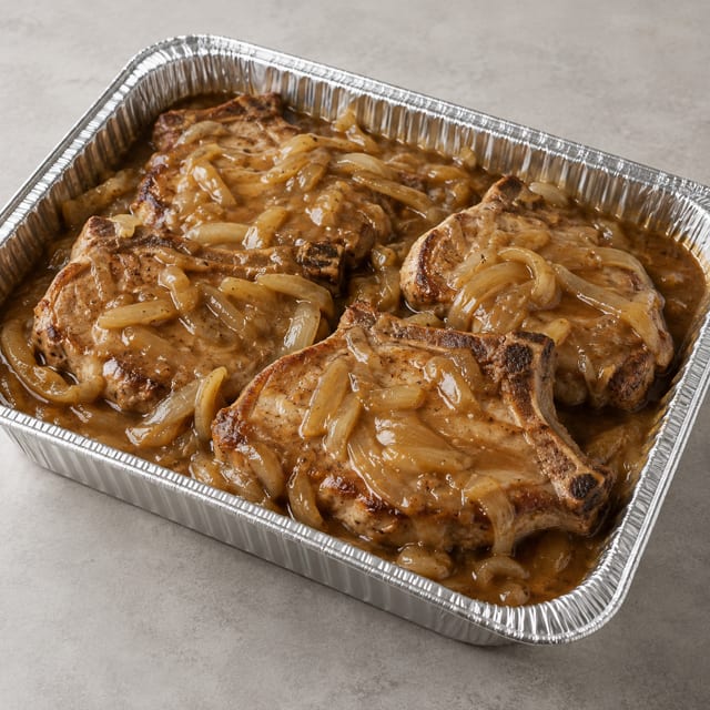 Smothered Chicken - Catering.