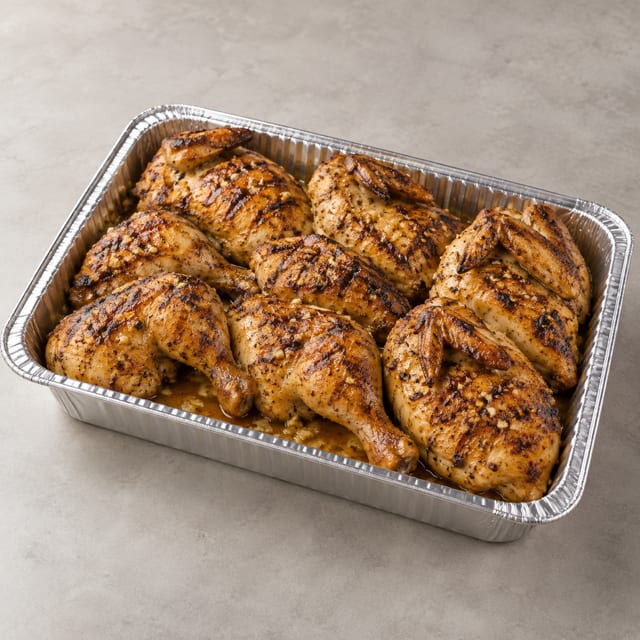 Grilled Garlic 1/4 Chicken.