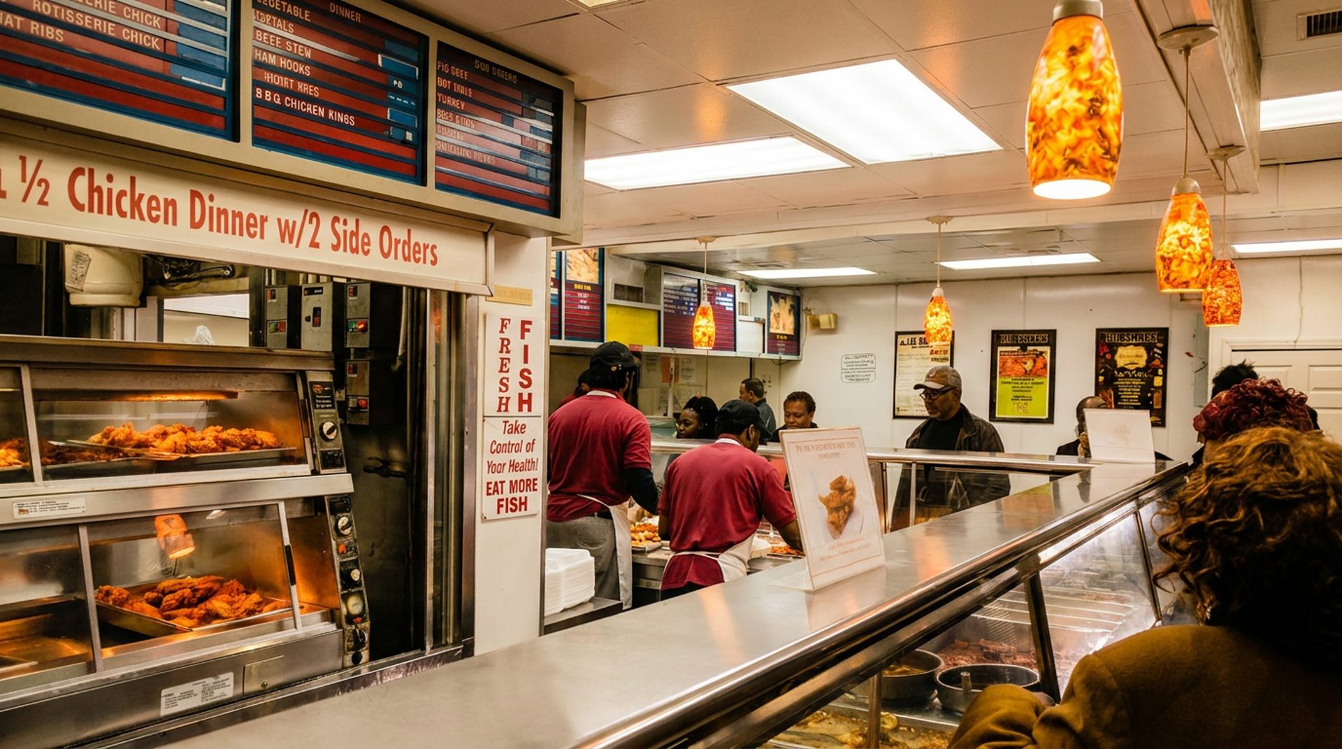 Come in. Order up.