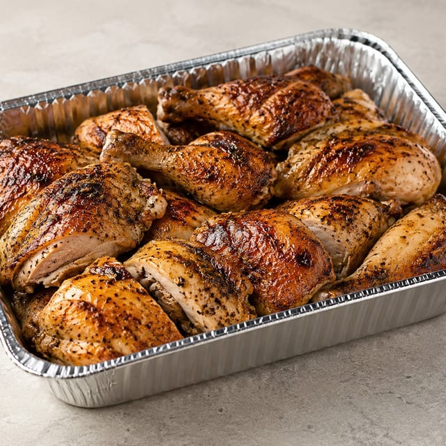 Rotisserie Chicken — Catering Tray.