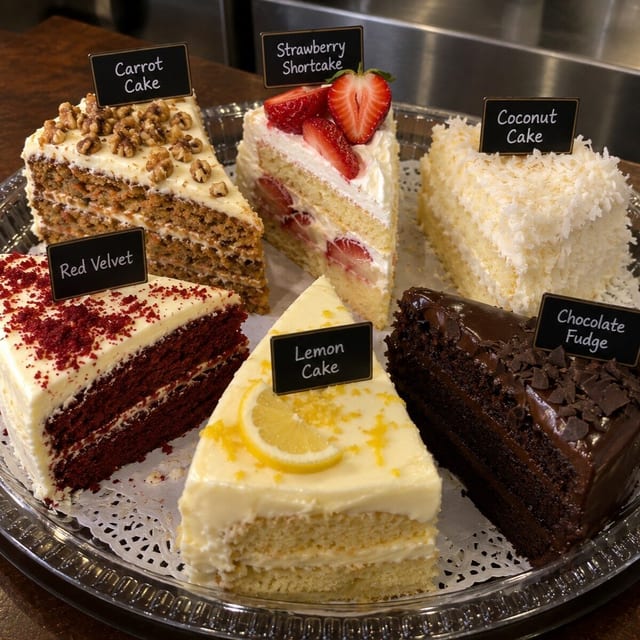 Cake Slice — Individual Dessert.