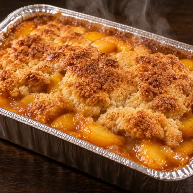 Peach Cobbler — Catering.