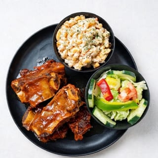 BBQ Beef Ribs Dinner