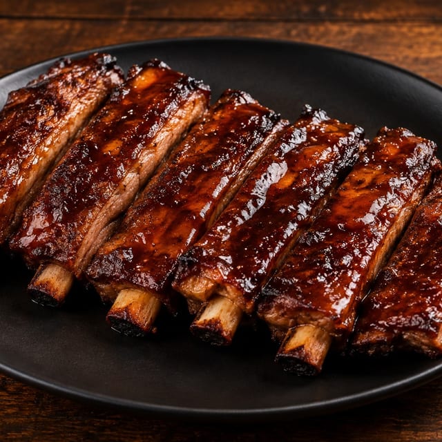 Half Pork Rib Slab.