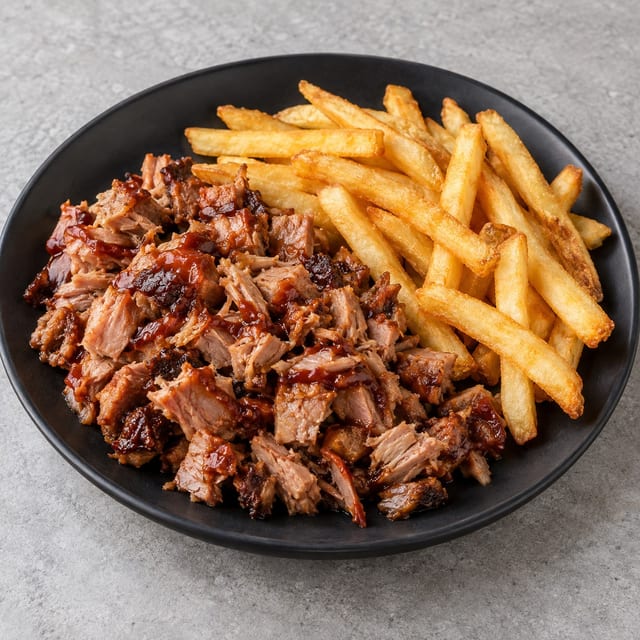 Chopped BBQ & Fries.
