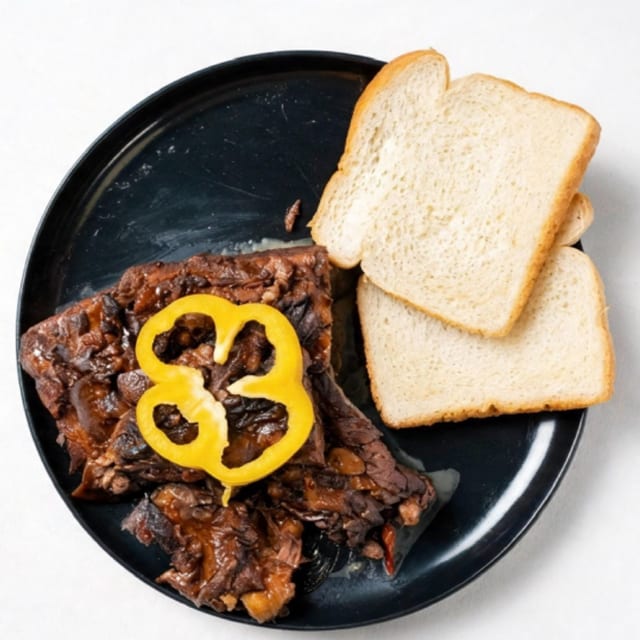 Jerk Pork Sandwich.