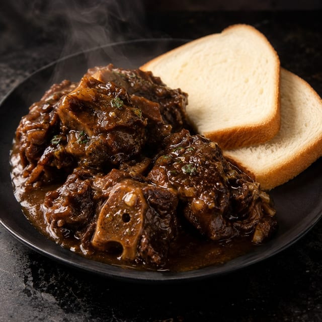 Oxtails Sandwich.