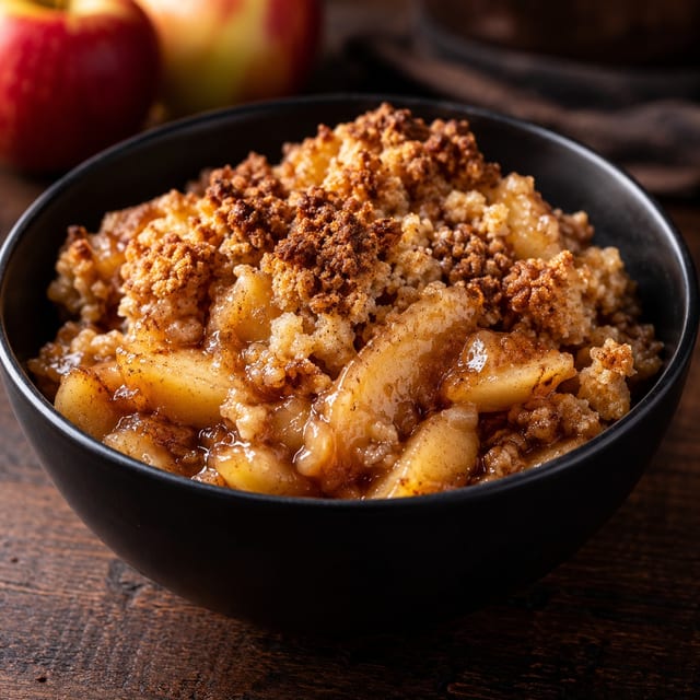 Apple Cobbler — Individual Side.