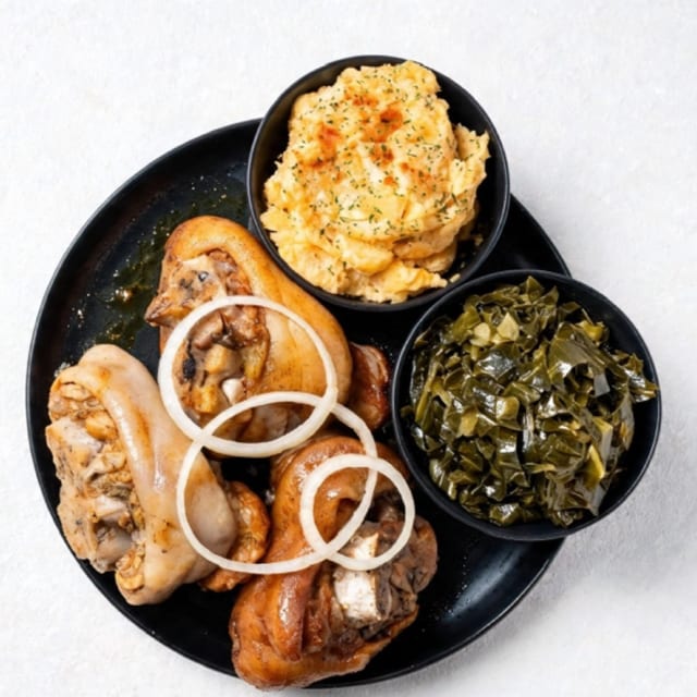 Pig Feet Dinner Plate.