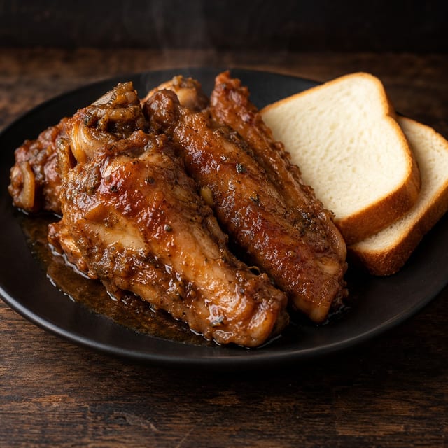 Turkey Wings Sandwich.