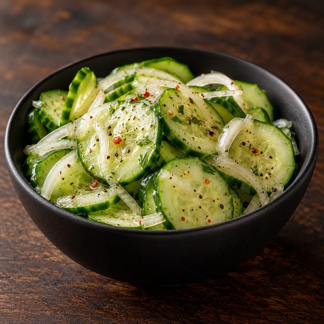 Cucumber Salads.
