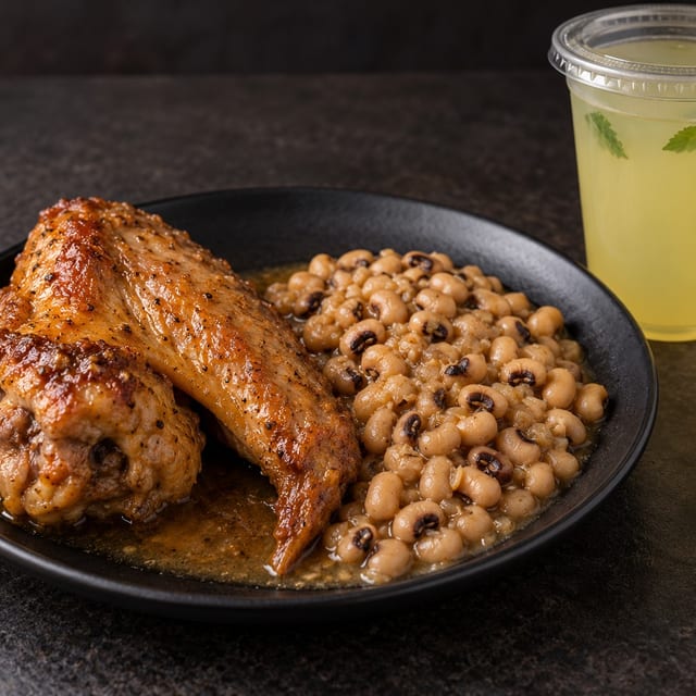 Turkey Wing Lunch Special.