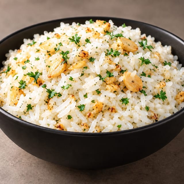 House Garlic Rice.