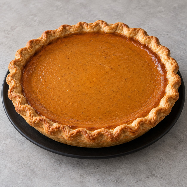 Whole Pumpkin Pie — 10″.