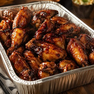 Bourbon Chicken Wings