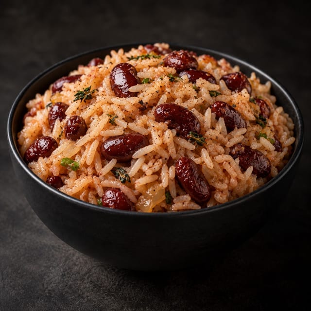 Rice & Peas.
