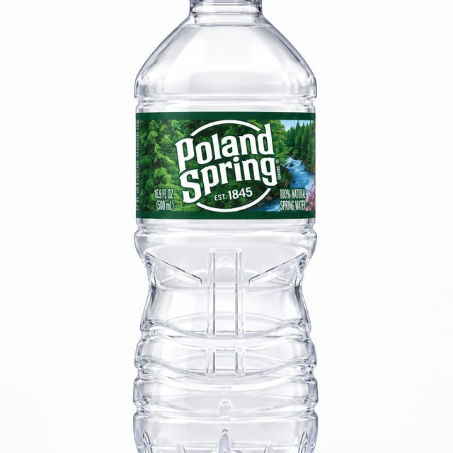 Poland Spring Water.
